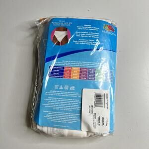 2009 Fruit Of The Loom Panties Womens 6 Multicolor Hi-Cut Cotton Tagless 6 Pack